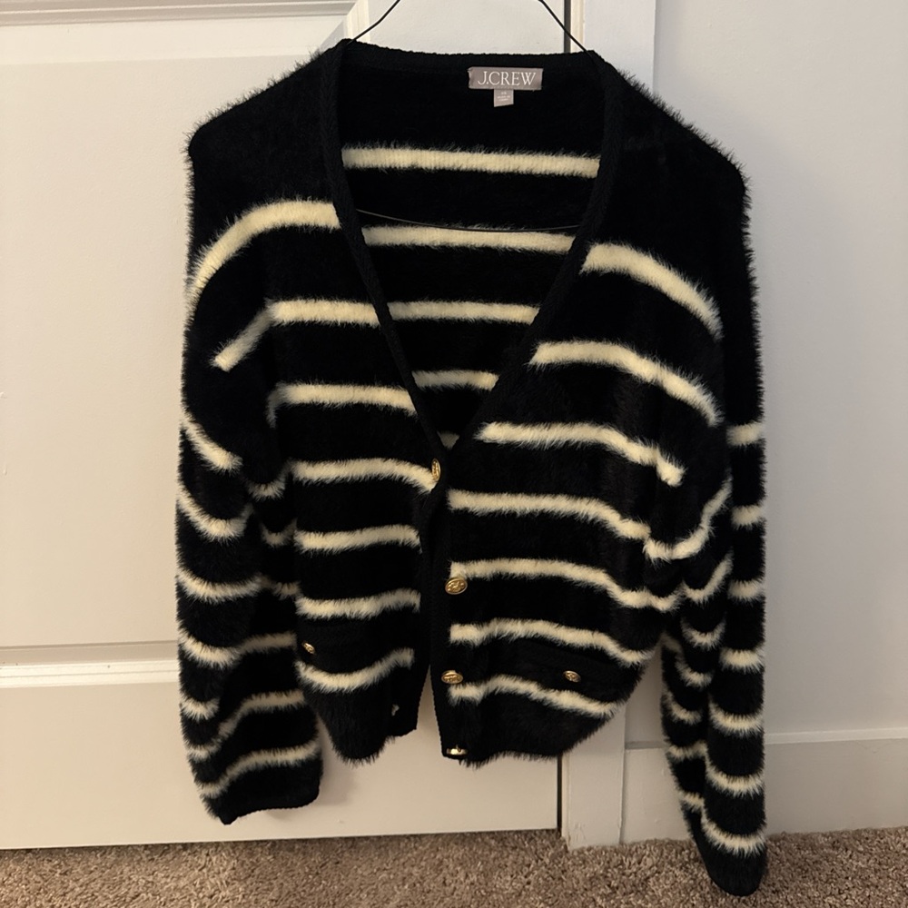 J. Crew Women's Fuzzy Cardigan